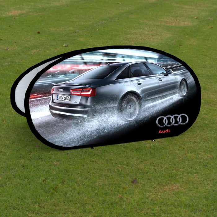Pop Out Banners - Oval